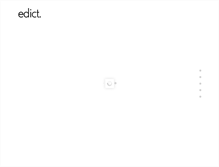 Tablet Screenshot of edictinc.com